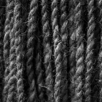 Fabric close up representing high tensile strength of bract apparel raglan ringer hemp t-shirt